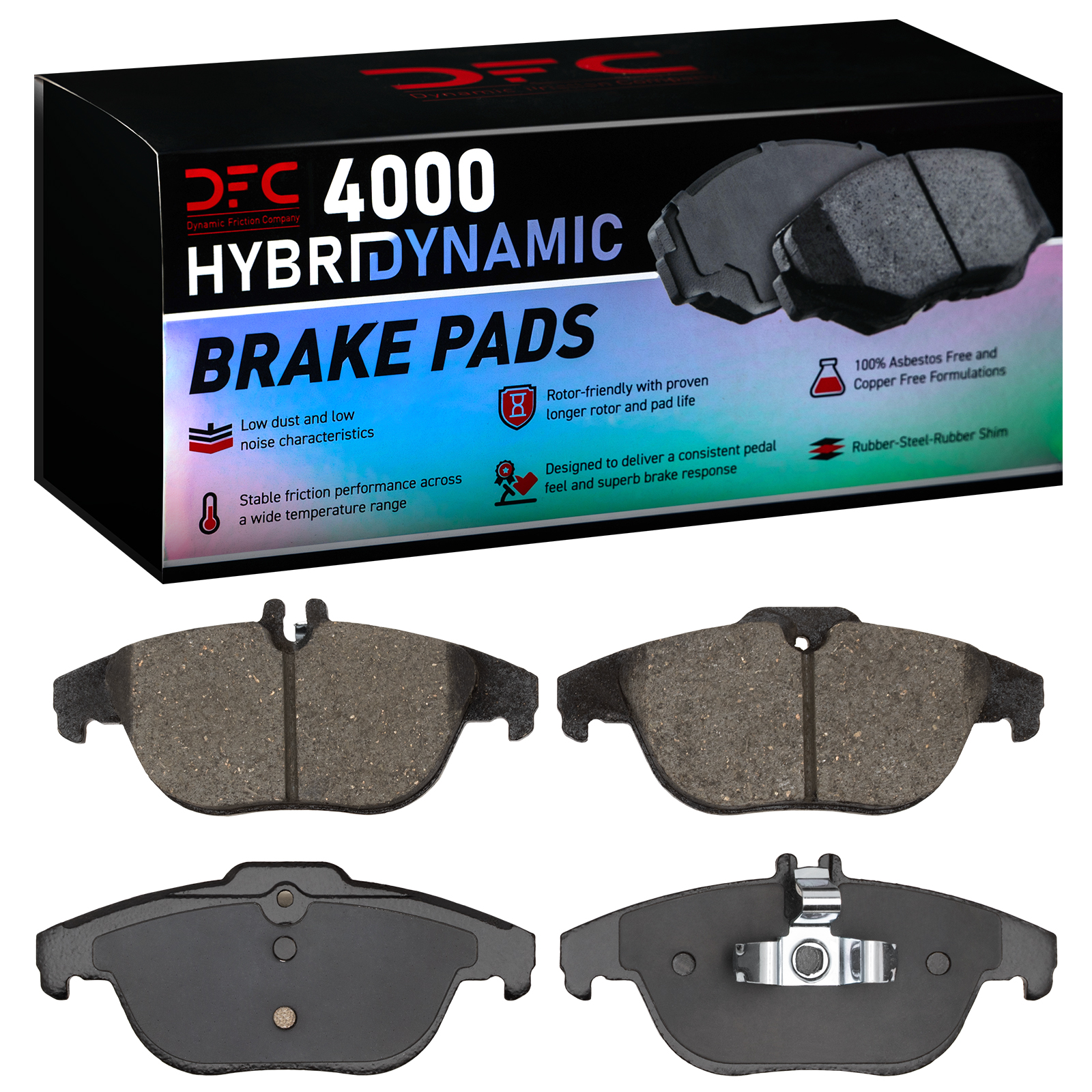 Dynamic Friction Company Disc Brake Pad Set P/N:4000-1341-10