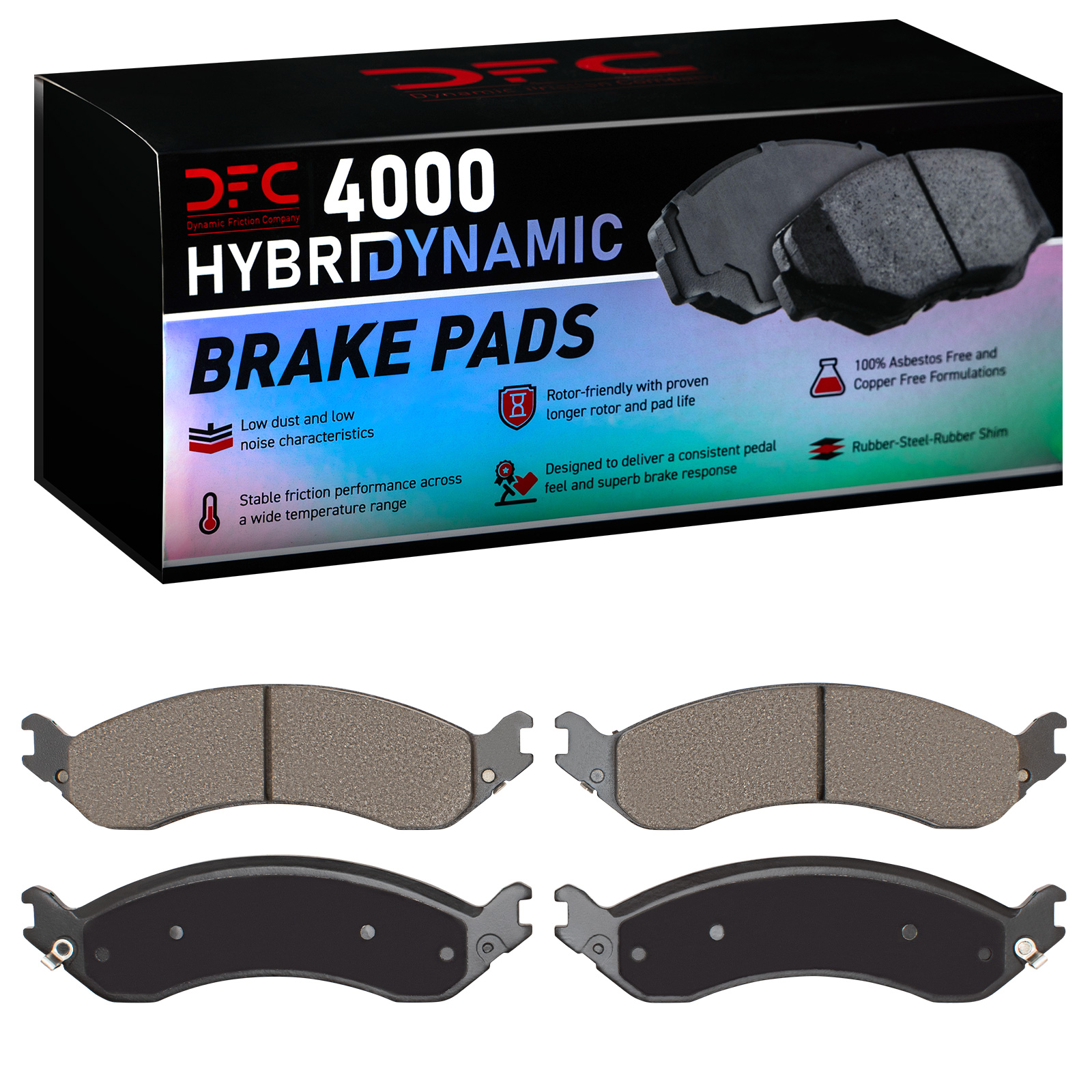 Dynamic Friction Company Disc Brake Pad Set P/N:4000-2406-00