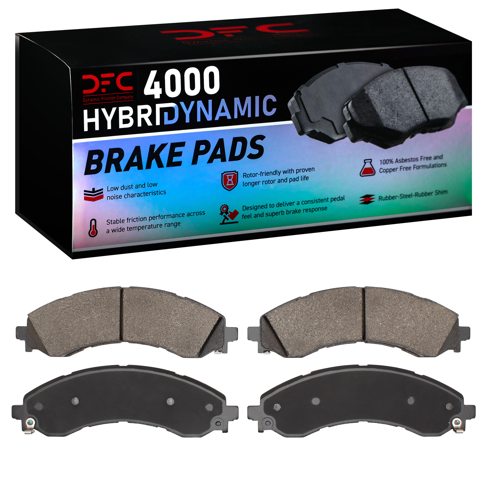 Dynamic Friction Company Disc Brake Pad Set P/N:4000-2404-00