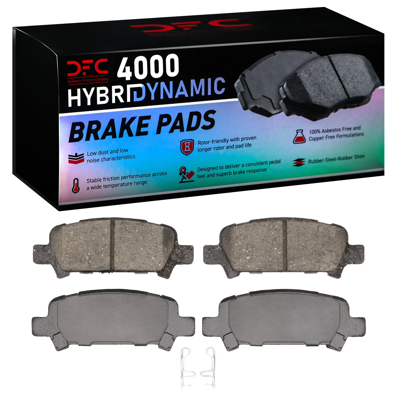 Dynamic Friction Company Disc Brake Pad Set P/N:4000-0770-00