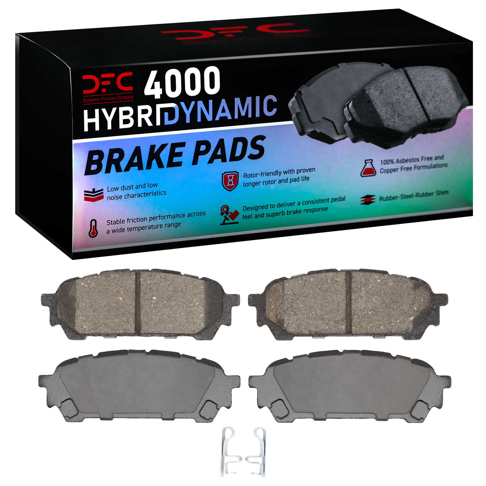 Dynamic Friction Company Disc Brake Pad Set P/N:4000-1004-00