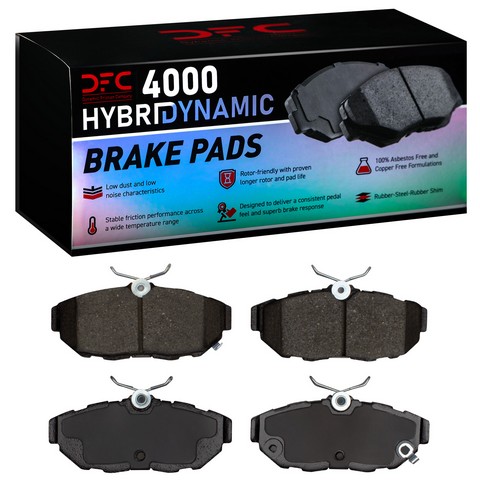Dynamic Friction Company Disc Brake Pad Set P/N:4000-1465-00