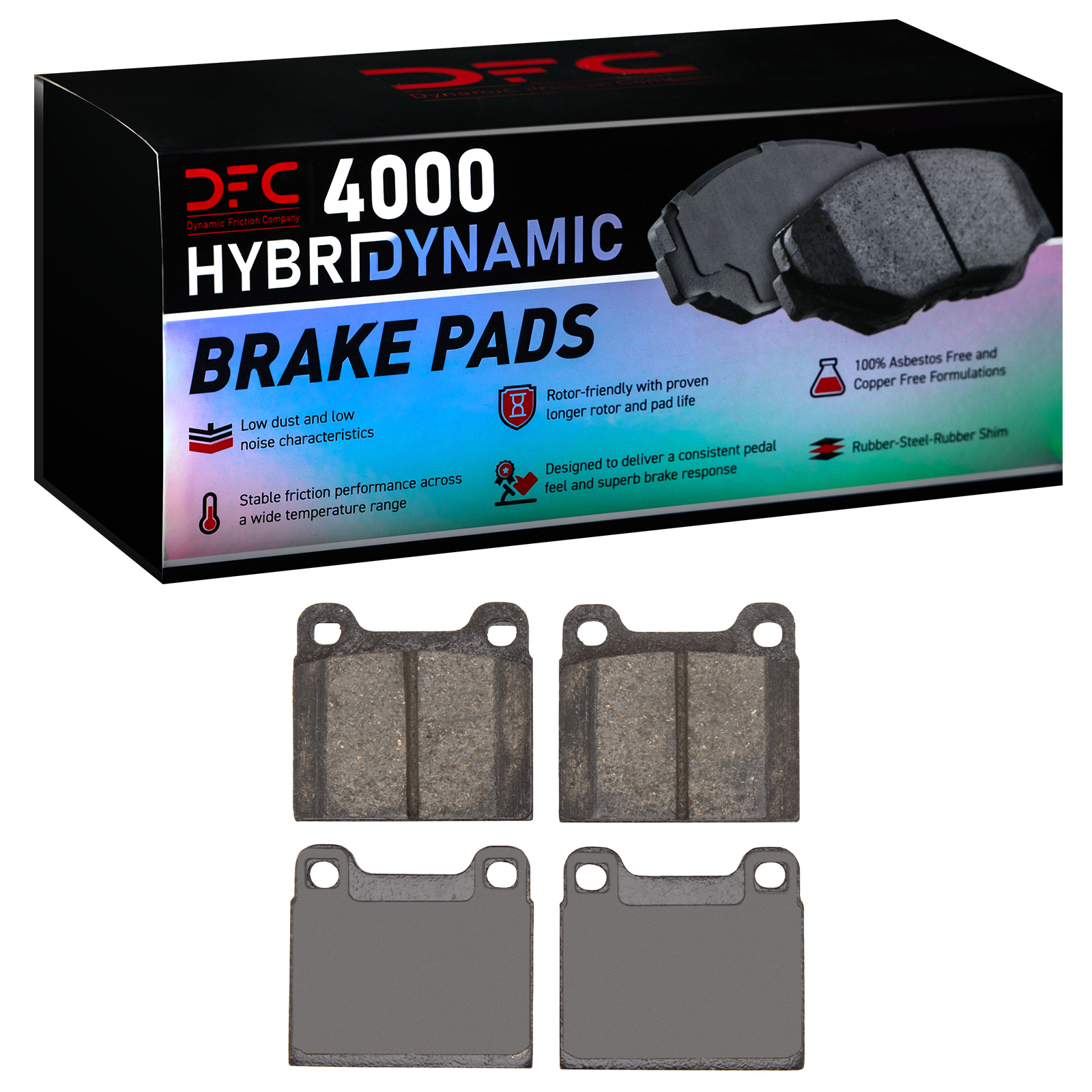 Dynamic Friction Company Disc Brake Pad Set P/N:4000-0031-00