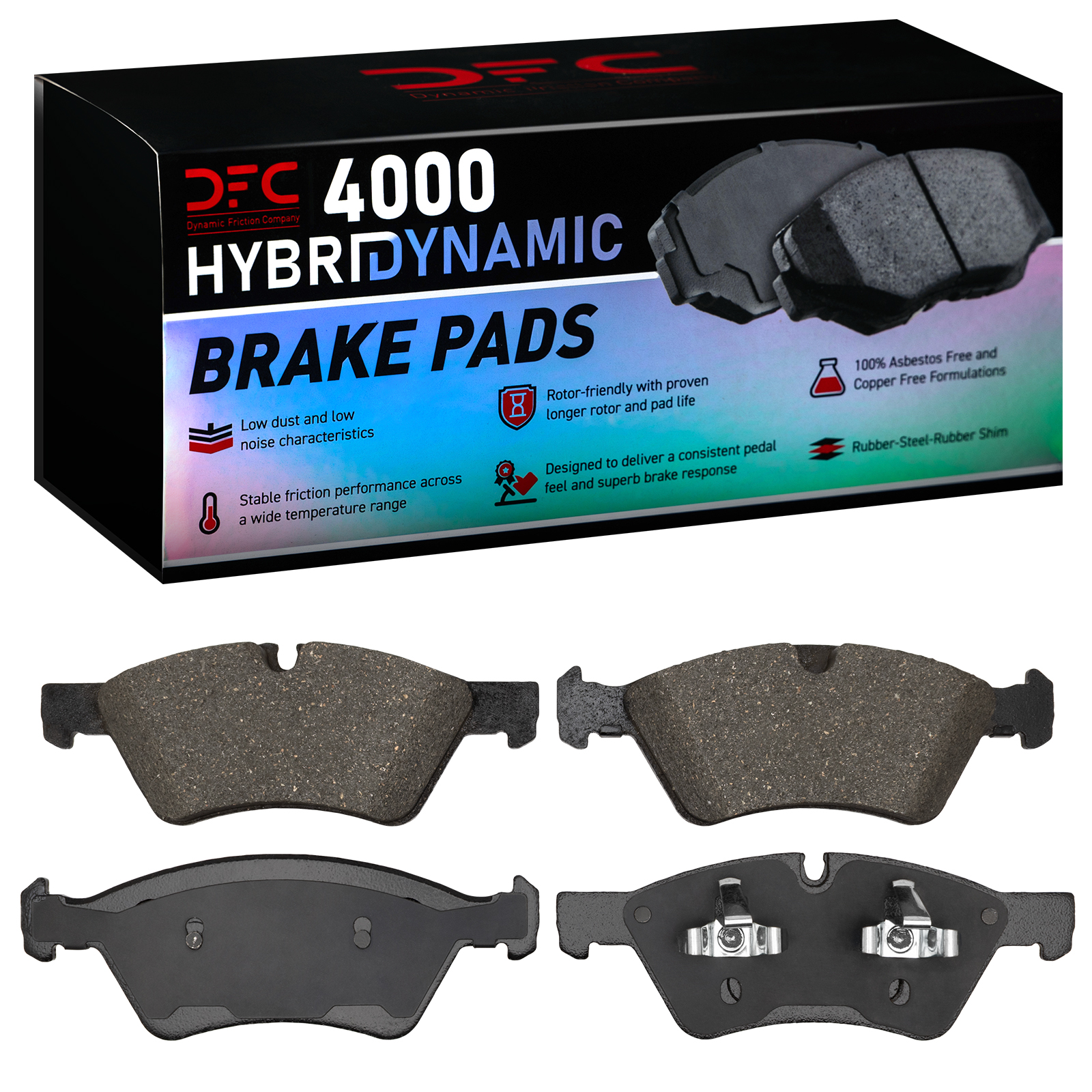 Dynamic Friction Company Disc Brake Pad Set P/N:4000-1123-00
