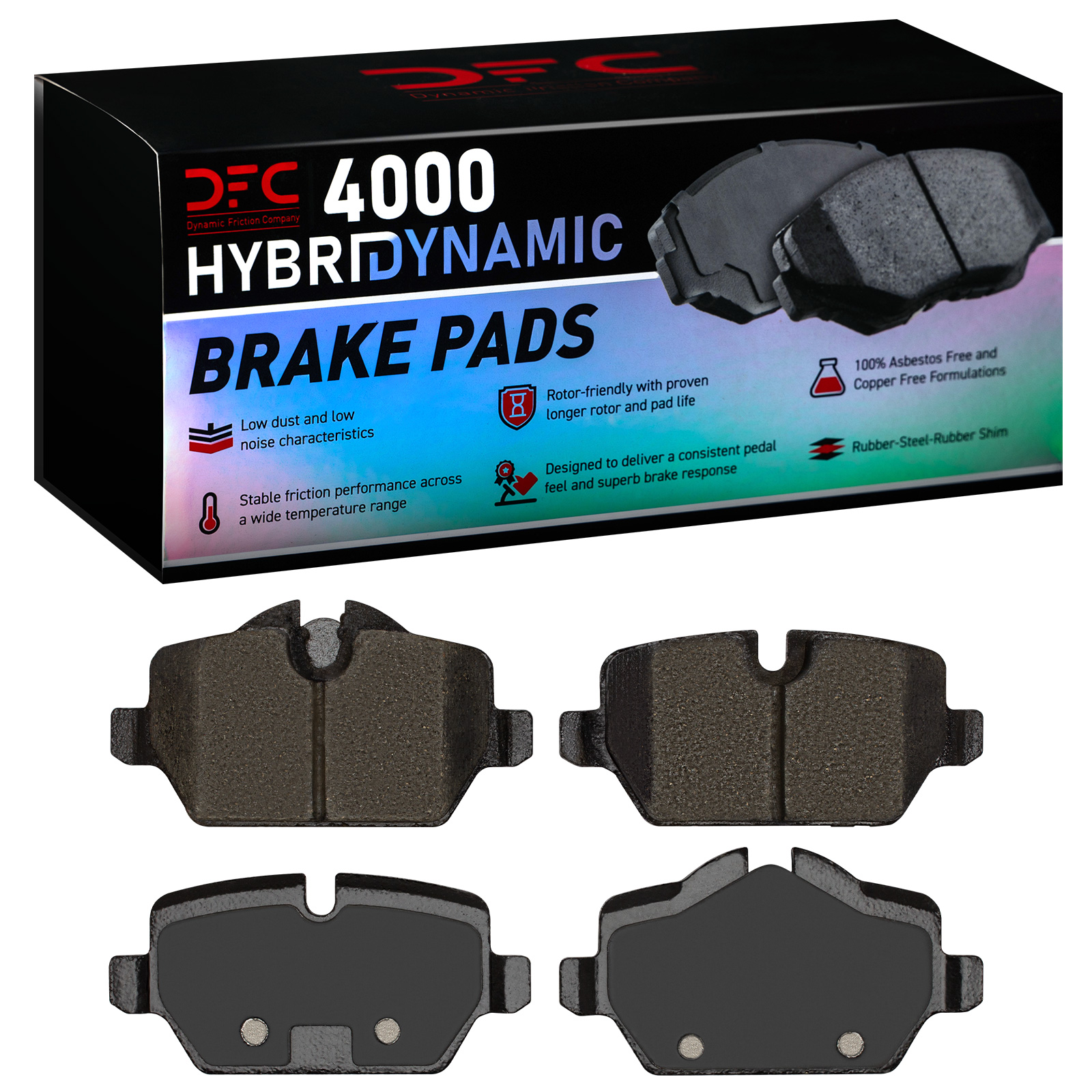 Dynamic Friction Company Disc Brake Pad Set P/N:4000-1226-00