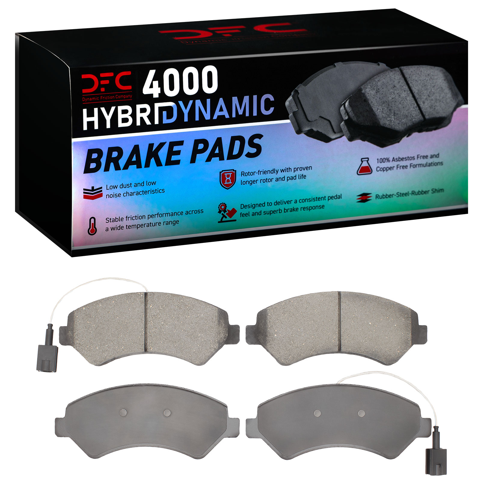 Dynamic Friction Company Disc Brake Pad Set P/N:4000-1842-00