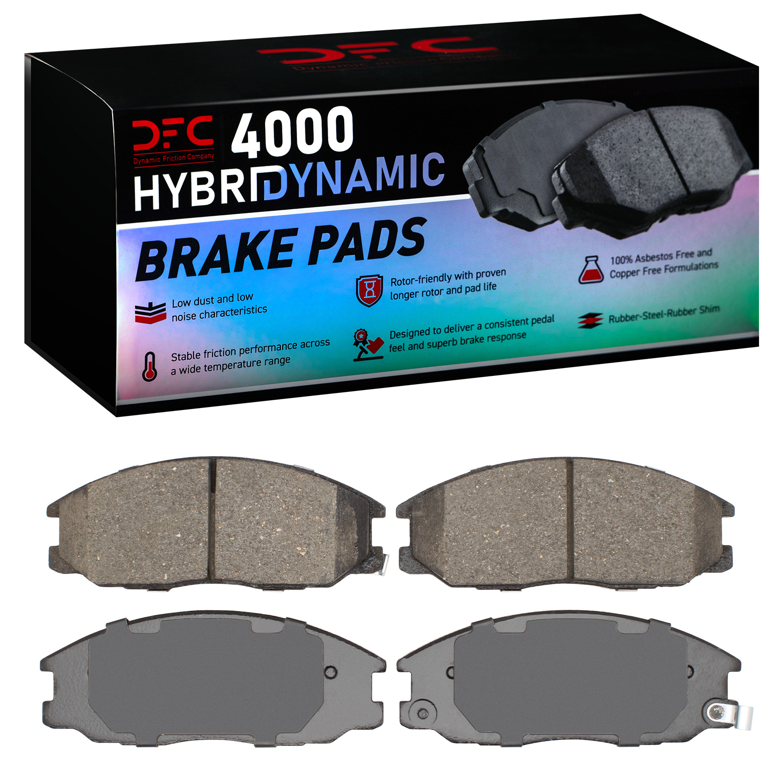 Dynamic Friction Company Disc Brake Pad Set P/N:4000-0864-00
