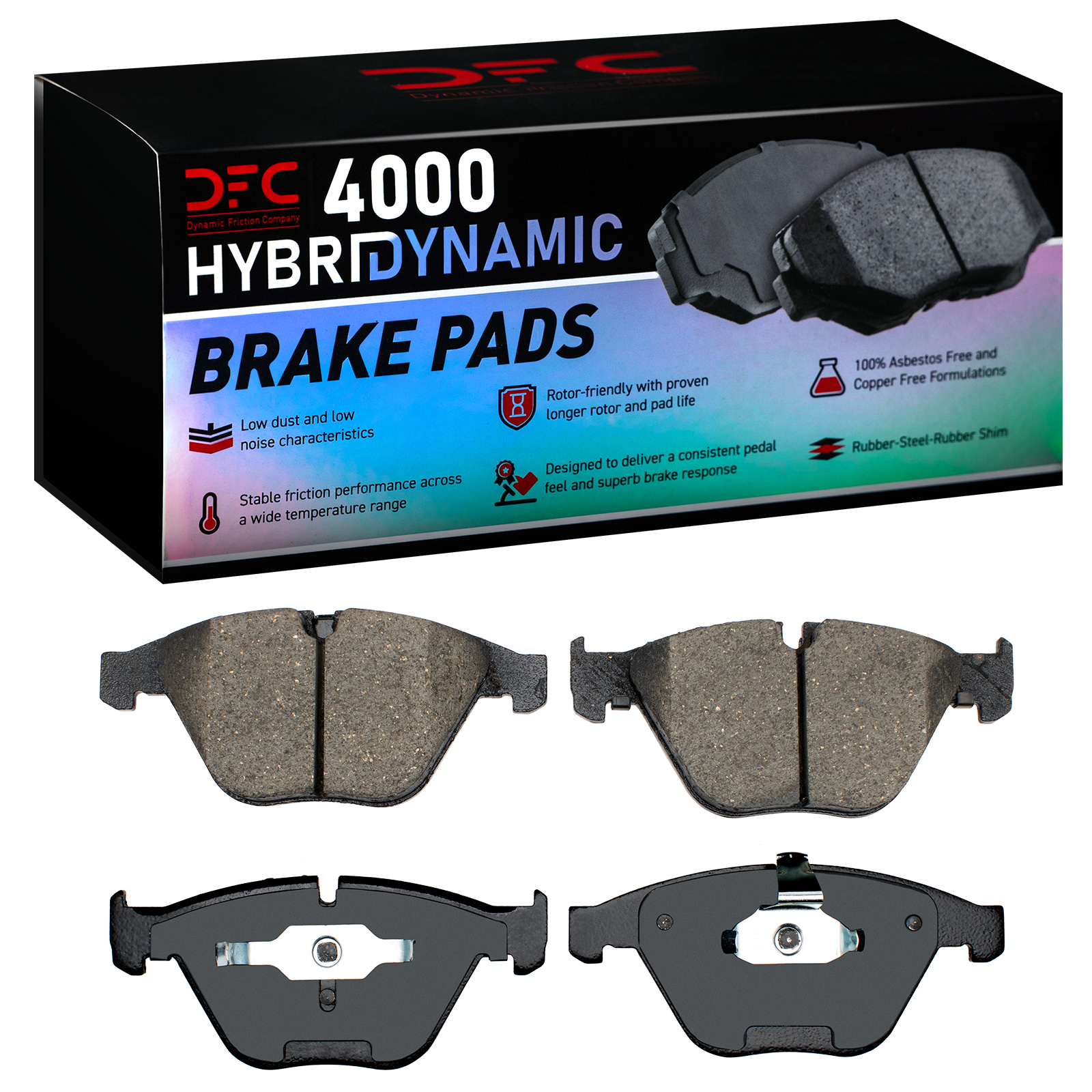 Dynamic Friction Company Disc Brake Pad Set P/N:4000-0918-00