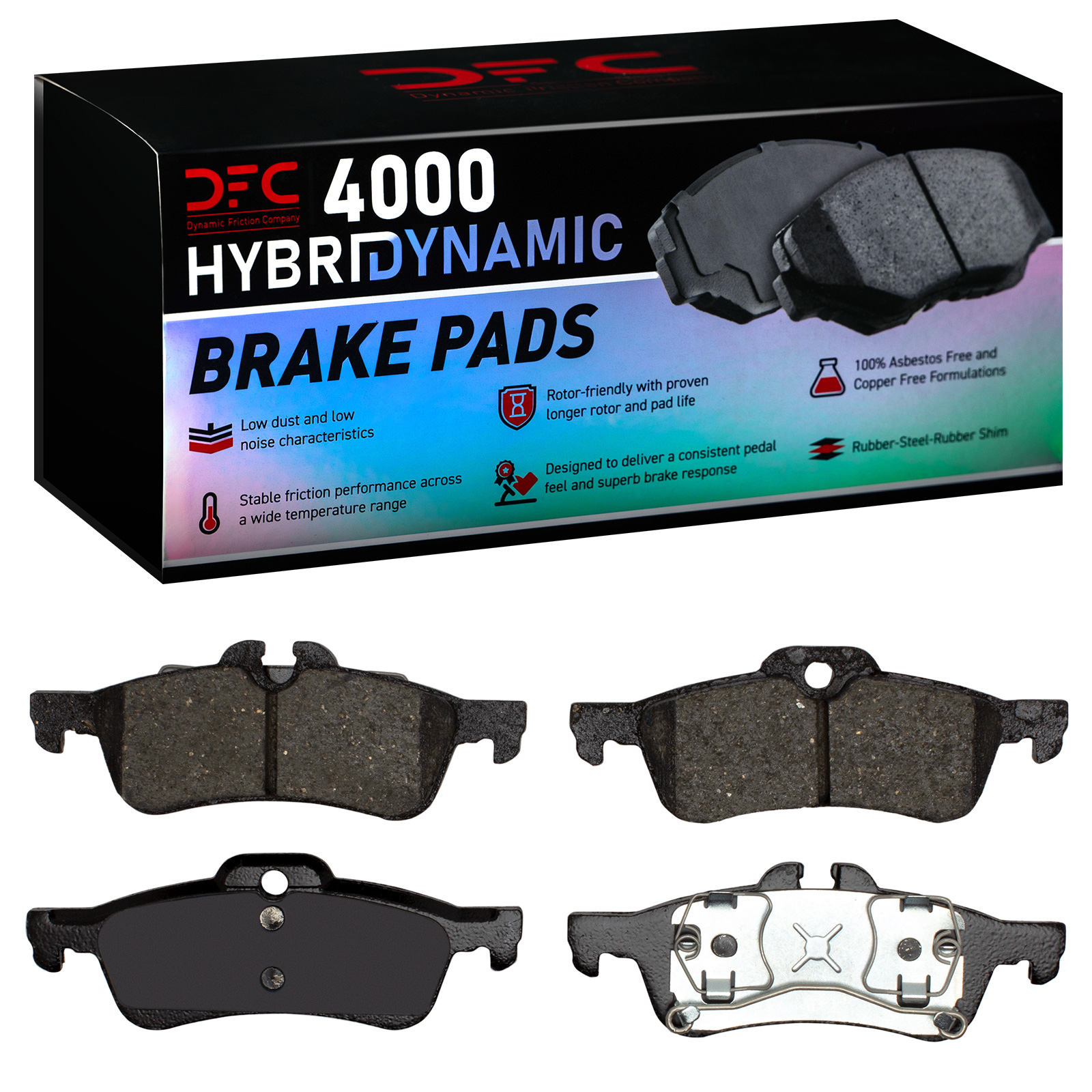 Dynamic Friction Company Disc Brake Pad Set P/N:4000-1060-00