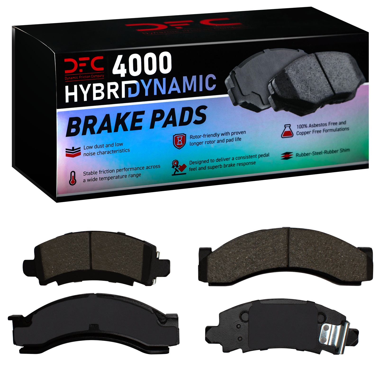 Dynamic Friction Company Disc Brake Pad Set P/N:4000-0543-00