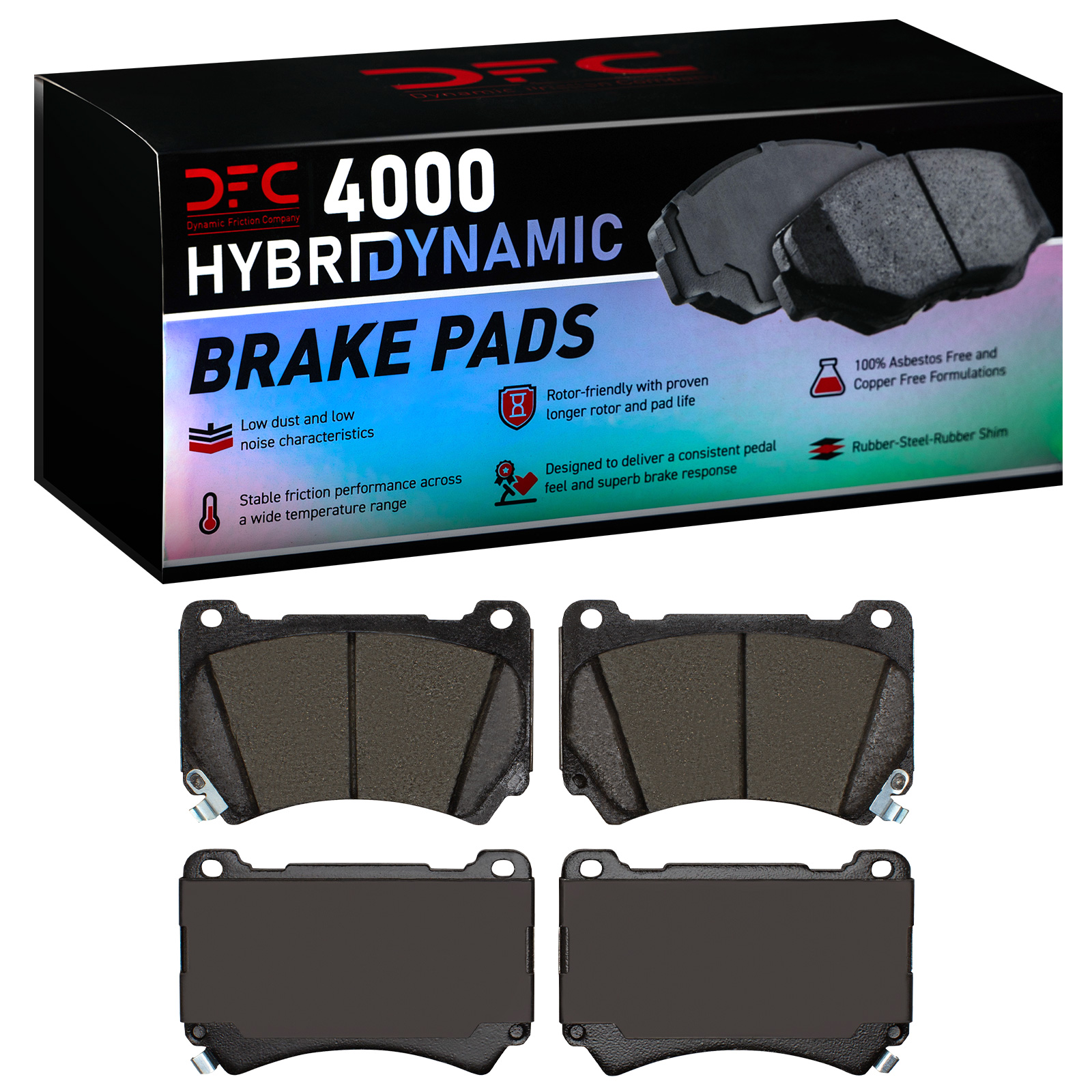 Dynamic Friction Company Disc Brake Pad Set P/N:4000-1396-00
