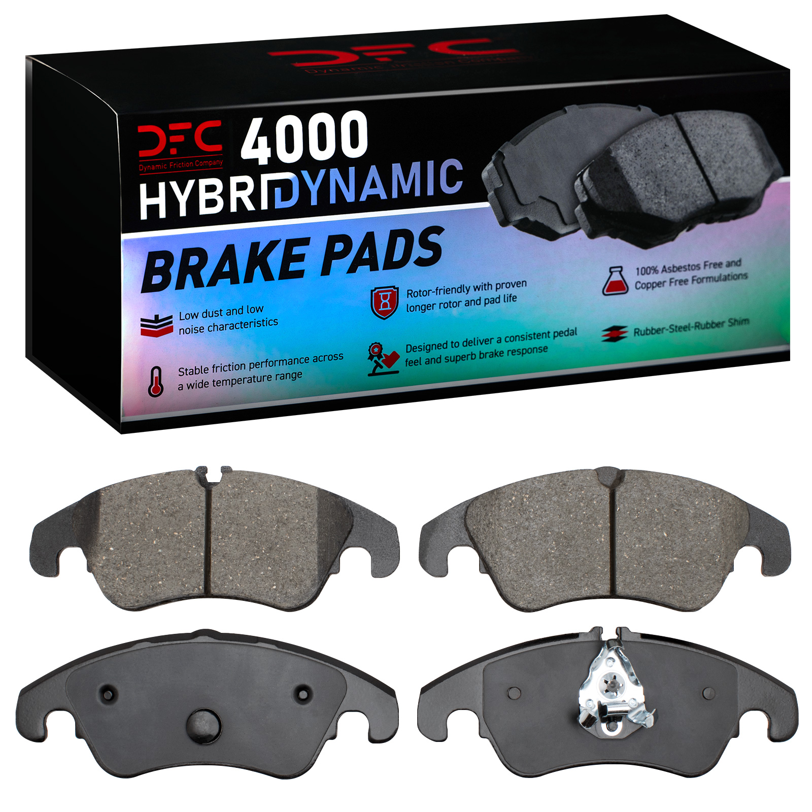 Dynamic Friction Company Disc Brake Pad Set P/N:4000-1322-10
