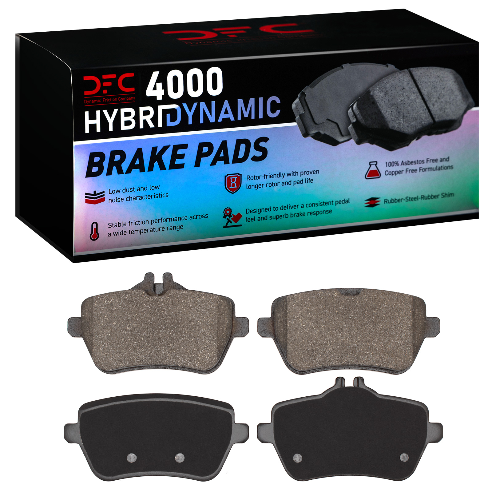 Dynamic Friction Company Disc Brake Pad Set P/N:4000-1689-00