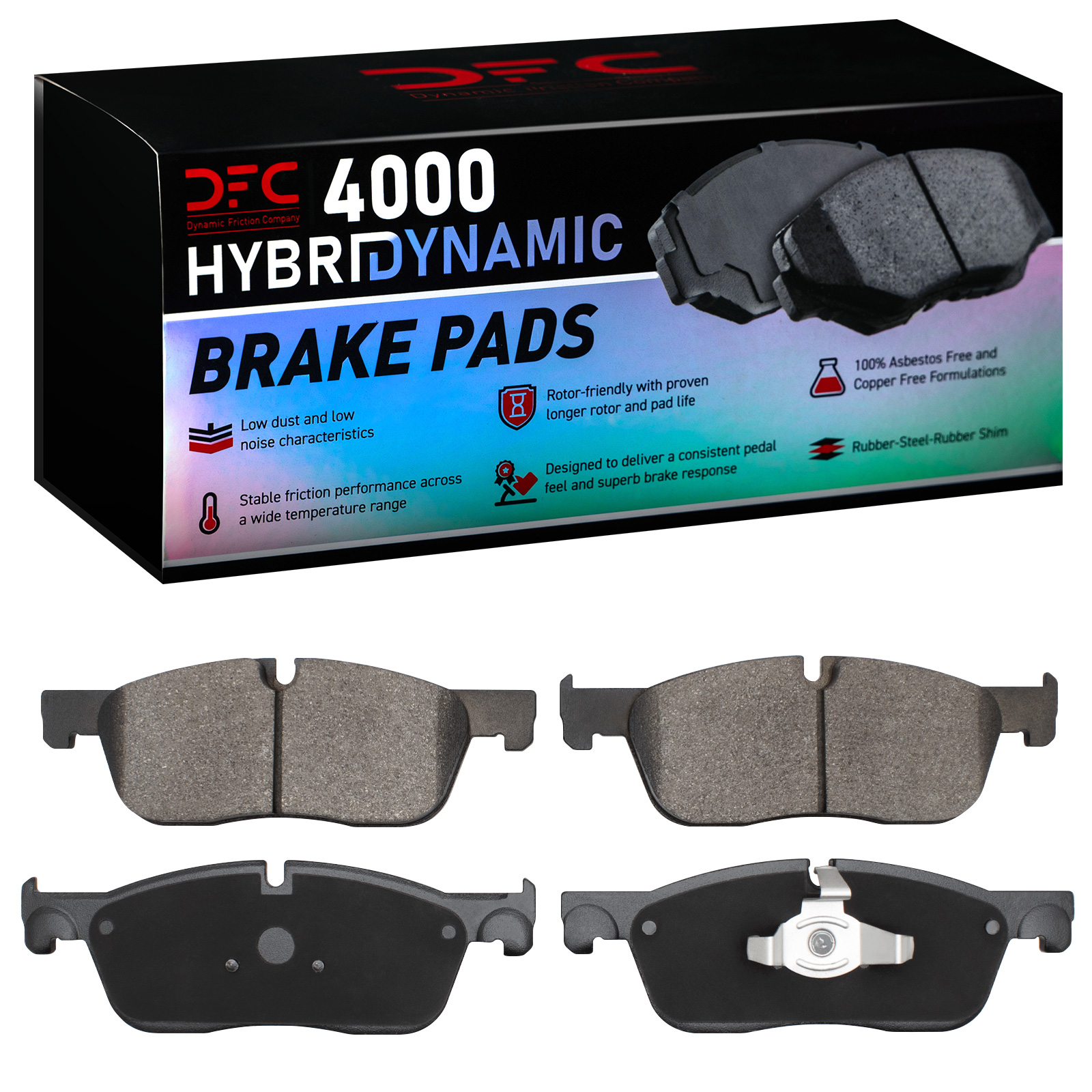 Dynamic Friction Company Disc Brake Pad Set P/N:4000-1838-00