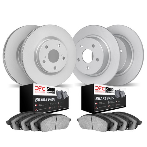 Dynamic Friction Company Disc Brake Kit P/N:4504-76106