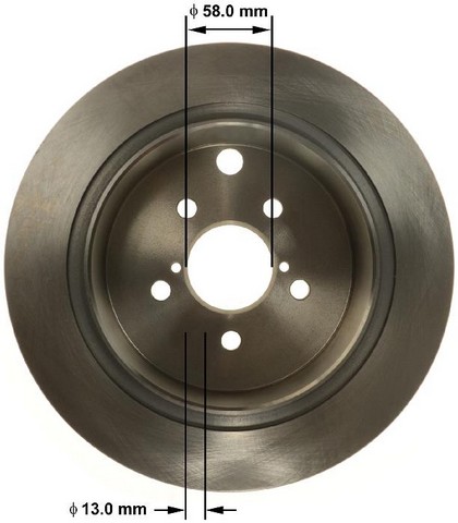 BENDIX PREMIUM DRUM AND ROTOR Disc Brake Rotor P/N:PRT6157