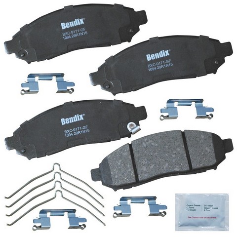 BENDIX PRIORITY 1 Disc Brake Pad Set P/N:CFC1094