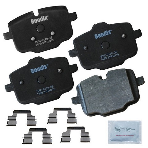 BENDIX PRIORITY 1 Disc Brake Pad Set P/N:CFC1469