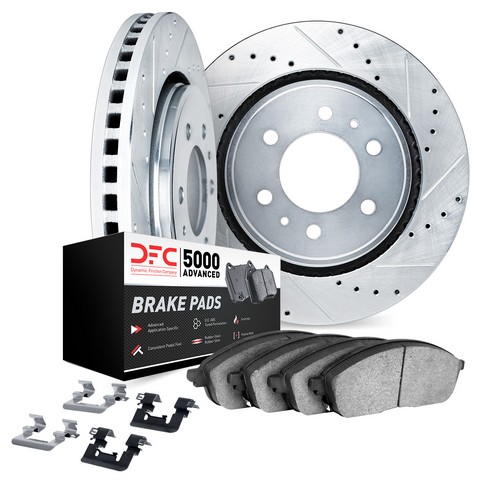 Dynamic Friction Company Disc Brake Kit P/N:7512-37014