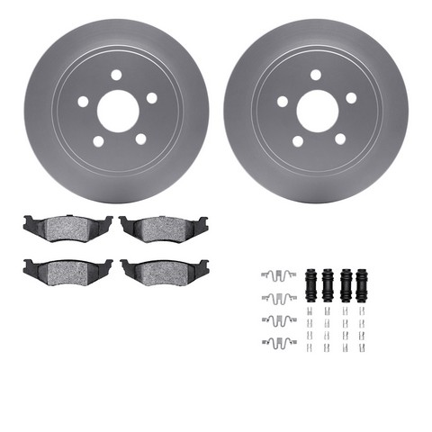 Dynamic Friction Company Disc Brake Kit P/N:4512-39039