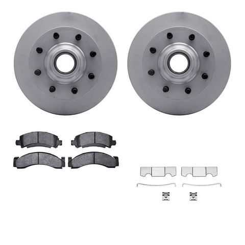 Dynamic Friction Company Disc Brake Kit P/N:4212-48079