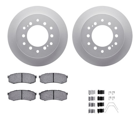 Dynamic Friction Company Disc Brake Kit P/N:4412-76010