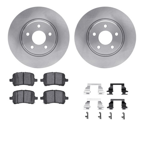 Dynamic Friction Company Disc Brake Kit P/N:6512-53025