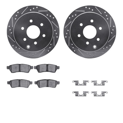 Dynamic Friction Company Disc Brake Kit P/N:7512-67110