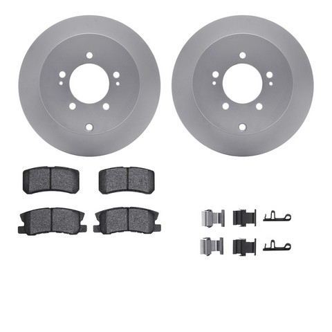 Dynamic Friction Company Disc Brake Kit P/N:4512-72082