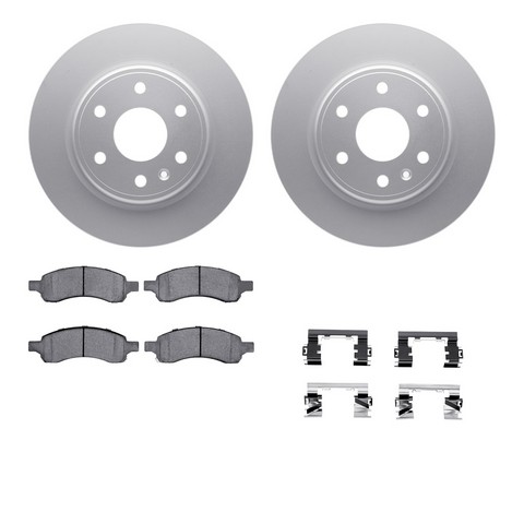 Dynamic Friction Company Disc Brake Kit P/N:4512-48135