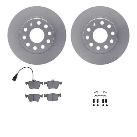 Dynamic Friction Company Disc Brake Kit P/N:4612-74026