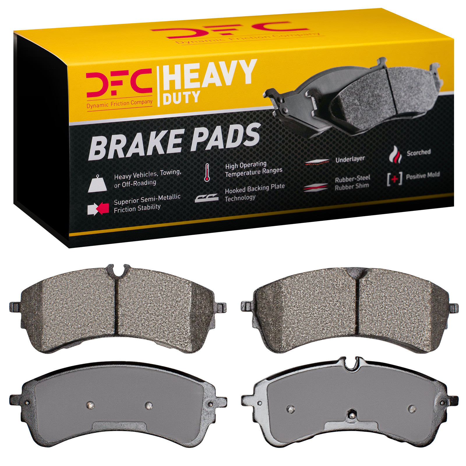 Dynamic Friction Company Disc Brake Pad Set P/N:1214-2388-00