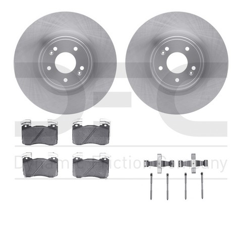 Dynamic Friction Company Disc Brake Kit P/N:6512-21190