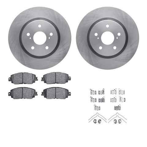 Dynamic Friction Company Disc Brake Kit P/N:6512-76710