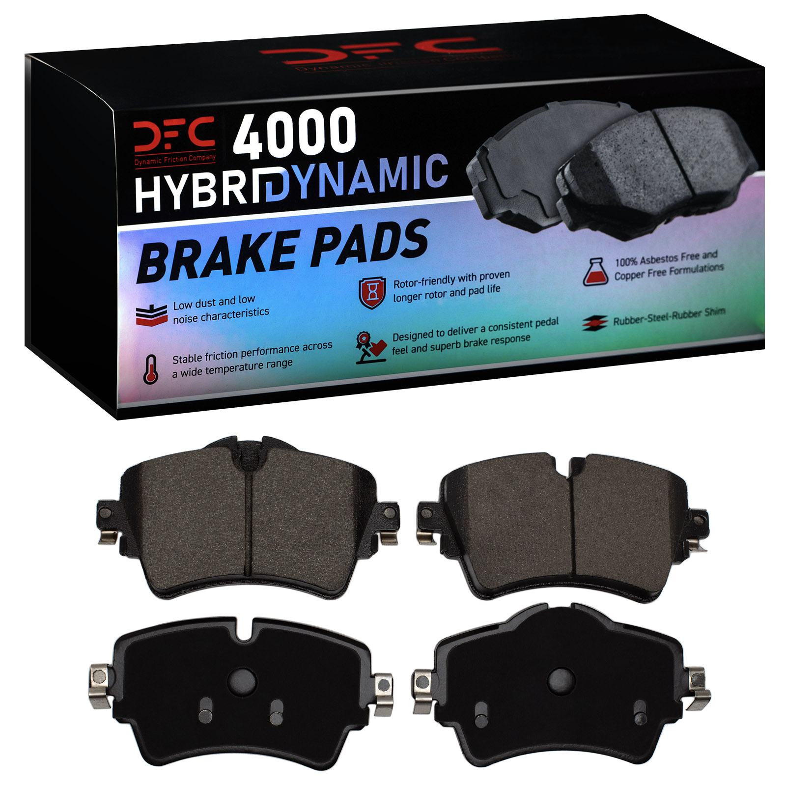 Dynamic Friction Company Disc Brake Pad Set P/N:4000-1801-00