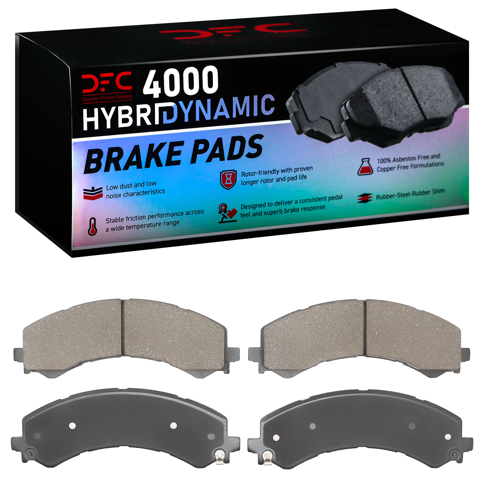 Dynamic Friction Company Disc Brake Pad Set P/N:4000-2405-00