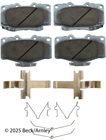 Beck/Arnley Disc Brake Pad Set P/N:085-6391