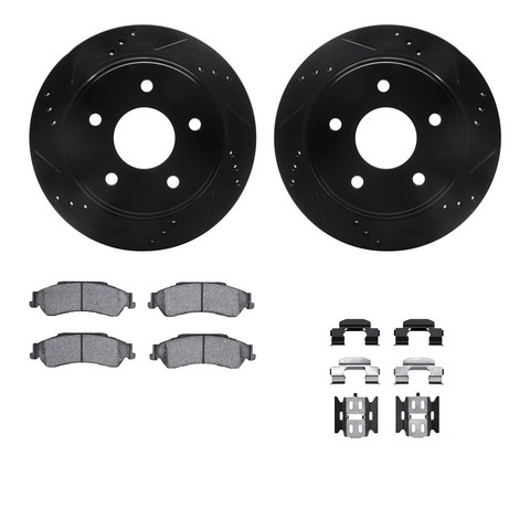 Dynamic Friction Company Disc Brake Kit P/N:8512-48034
