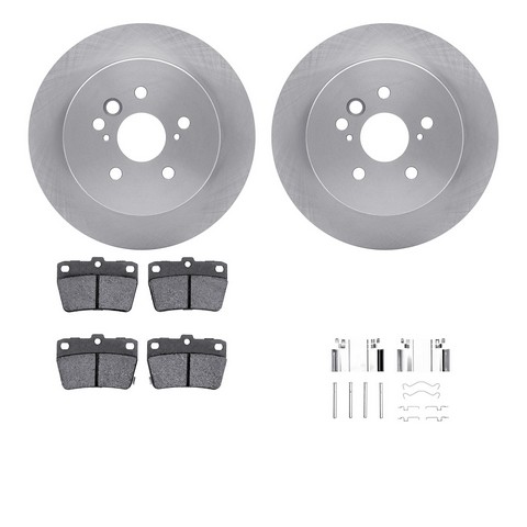 Dynamic Friction Company Disc Brake Kit P/N:6512-76659