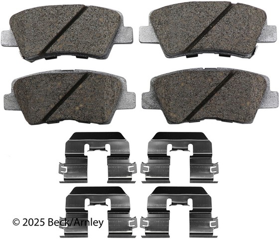Beck/Arnley Disc Brake Pad Set P/N:085-7073