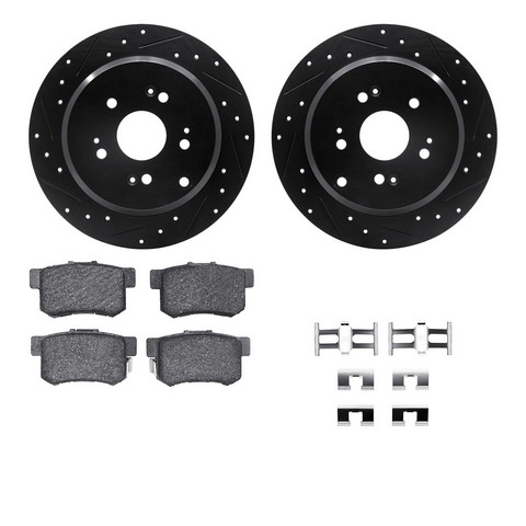 Dynamic Friction Company Disc Brake Kit P/N:8512-59041