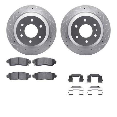 Dynamic Friction Company Disc Brake Kit P/N:7512-48048