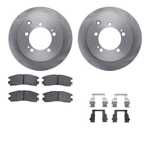 Dynamic Friction Company Disc Brake Kit P/N:6512-72113