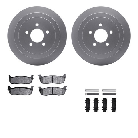 Dynamic Friction Company Disc Brake Kit P/N:4212-55010