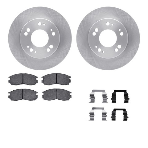 Dynamic Friction Company Disc Brake Kit P/N:6512-72164