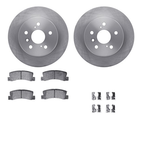 Dynamic Friction Company Disc Brake Kit P/N:6512-76320