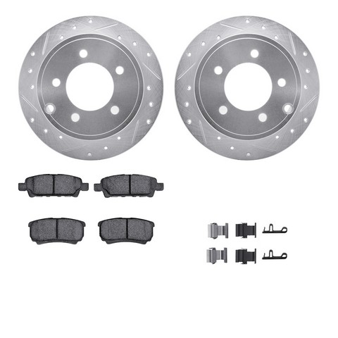 Dynamic Friction Company Disc Brake Kit P/N:7512-39031