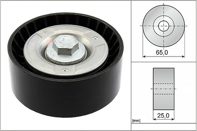 INA US Accessory Drive Belt Idler Pulley P/N:FP0855