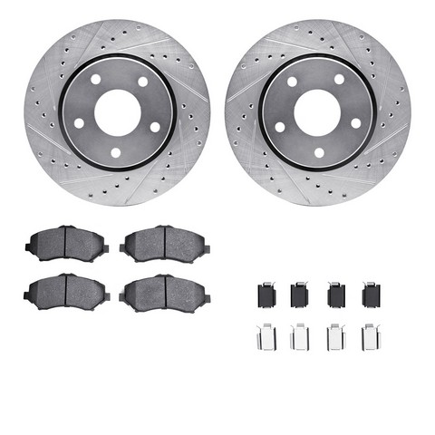 Dynamic Friction Company Disc Brake Kit P/N:7512-40092