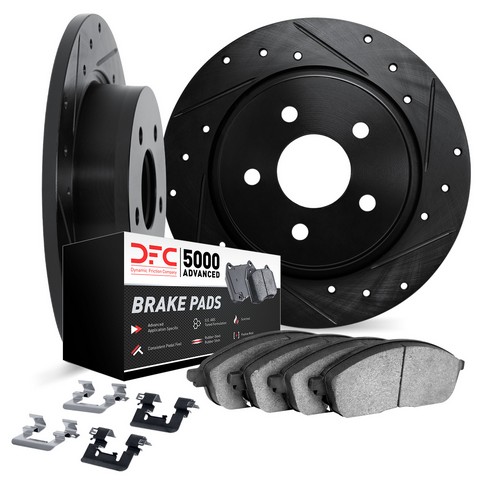 Dynamic Friction Company Disc Brake Kit P/N:8512-21042